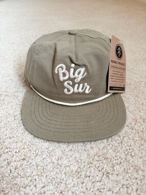 BNWT Parks Project Throwback Big Sur Corded Hat